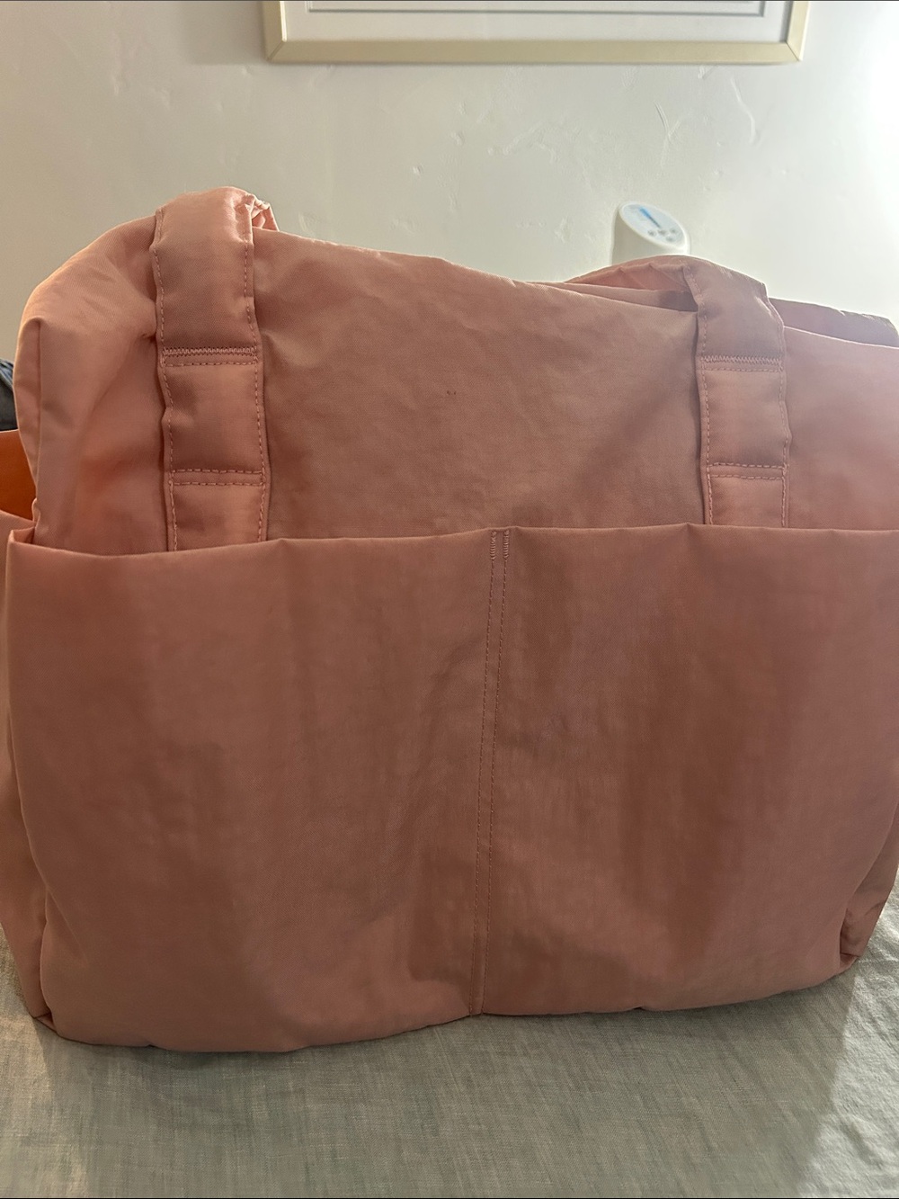 NWT Baggu Small Cloud Carry-on - Rose Tan